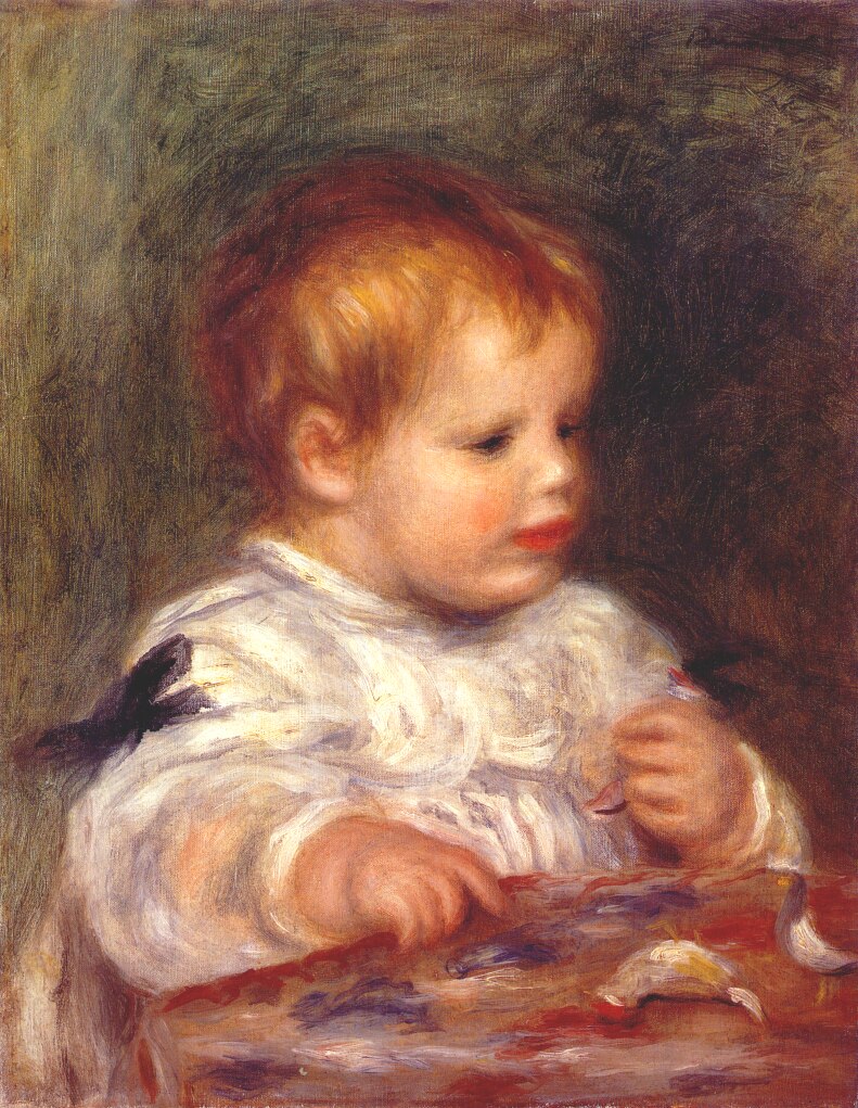 Jacques Fray as a baby 1904